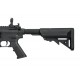 Airsoft - Réplique LT-02 CQBR noire (métal et nylon - 1 joule) électrique non blow back de la marque Lancer tactical (LK9002)