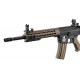 Airsoft - Réplique LT-12 keymod tan et noir électrique non blow back (1 joule) de la marque Lancer tactical (LK9011V2)