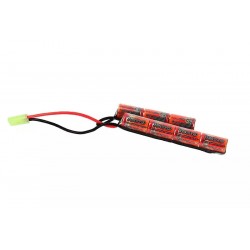 Airsoft - Batterie Ni-Mh crosse crâne 8.4V - 1600 mAh (cosse mini tamiya femelle) de la marque VB power (VB5820135)