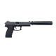 Airsoft - Réplique DL60 socom ressort (Calibre 6 mm | ABS | 0.3 joule) de la marque ASG (15918)