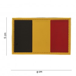 Patch 3D PVC Belgique (avec velcro) de la marque 101 Inc (11187 | 444110-3513)