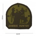 Patch 3D PVC Zombie hunter arid