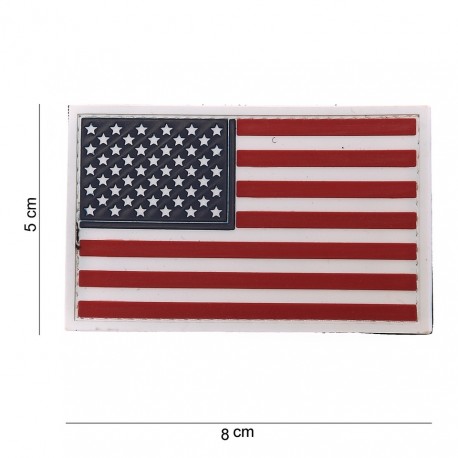 Patch 3D PVC USA (avec velcro) de la marque 101 Inc (11182 | 444110-3519)