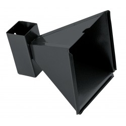 Porte cible conique métal 14 x 14 cm