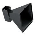 Porte cible conique métal 14 x 14 cm