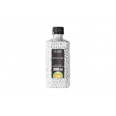 Airsoft - Bille biodégradable (calibre 6 mm) Prime 0.30 gramme en pot de 2500 billes de la marque Specna arms (SA7020)