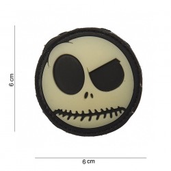 Patch 3D PVC Big nightmare smiley (avec velcro) de la marque 101 Inc (12008 | 444110-3521)