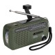Bivouac - Radio de survie portable SW1 / SW2 / FM / AM (piles, solaire ou manivelle) de la marque Fosco (464601)
