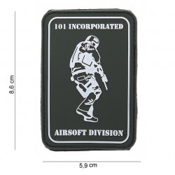 Patch 3D PVC 101 Inc airsoft division