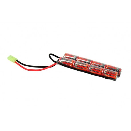 Airsoft - Batterie 2 sticks Ni-Mh 9,6 V - 1600 mAh mini tamiya de la maraque VB power (VB8H28A)