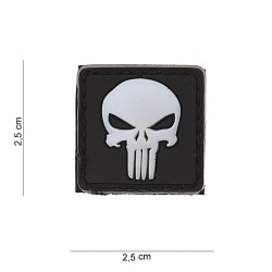 Patch 3D PVC Punisher (avec velcro) de la marque 101 Inc (12026 | 444120-3544)
