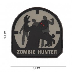 Patch 3D PVC Zombie hunter SWAT (avec velcro) de la marque 101 Inc (12033 | 444110-3550)