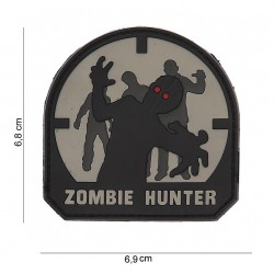 Patch 3D PVC Zombie hunter SWAT