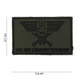 Patch 3D PVC Airsoft division vierkant