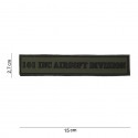 Patch 3D PVC Airsoft division tab