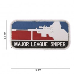 Patch 3D PVC Major sniper color