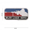 Patch 3D PVC Major sniper color