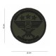 Patch 3D PVC 101 Inc rond