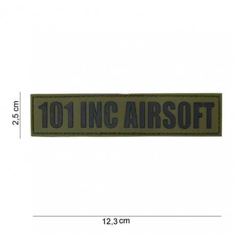 Patch 3D PVC 101 Inc tab (avec velcro) de la marque 101 Inc (13026 | 444100-3588)