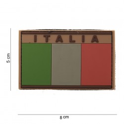 Patch 3D PVC Italie désert (avec velcro) de la marque 101 Inc (13035 | 444110-3575)