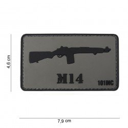Patch 3D PVC M14 (avec velcro) de la marque 101 Inc (10029 | 444130-3767)