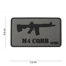 Patch 3D PVC M4 CQBR (avec velcro) de la marque 101 Inc (10030 | 444130-3753)