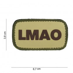 Patch 3D PVC LMAO (avec velcro) de la marque 101 Inc (14003 | 444100-3858)