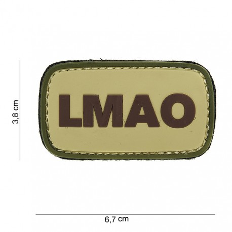 Patch 3D PVC LMAO (avec velcro) de la marque 101 Inc (14003 | 444100-3858)