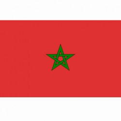 Drapeau "Maroc", 101 Inc