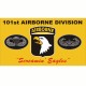 Drapeau "Airborne 101e division", 101 Inc