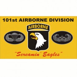 Drapeau Airborne 101e division