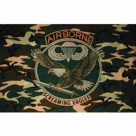 Drapeau "Airborne" camouflage, 101 Inc