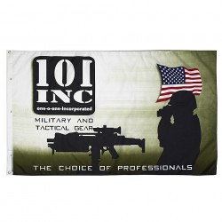 Drapeau "101 Inc militaire", 101 Inc