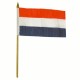 Drapeau de bureau "Pays-bas", 101 Inc