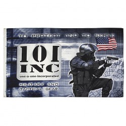 Drapeau "101 Inc securité", 101 Inc