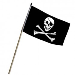 Drapeau à bâton Pirate