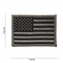 Patch tissus USA silver