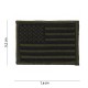 Patch tissus "USA" subdead avec velcro, 101 Inc