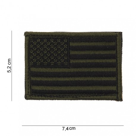 Patch tissus "USA" subdead avec velcro, 101 Inc