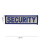 Patch tissus "Security", 101 Inc