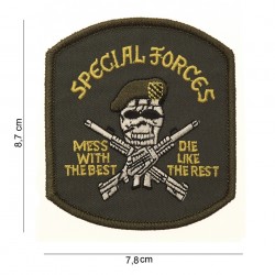 Patch tissus "Special-forces", 101 Inc