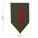 Patch tissus Red one