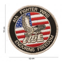 Patch tissus "4th fighter wing", 101 Inc
