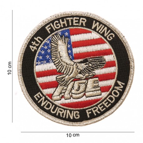 Patch tissus "4th fighter wing", 101 Inc