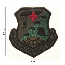 Patch tissus "US tactical airlift wing", 101 Inc