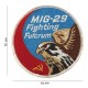 Patch tissus "MIG-29 fighting fulcrum", 101 Inc