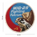Patch tissus MIG-29 fighting fulcrum