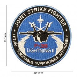 Patch tissus "Joint strike fighter", 101 Inc