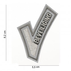 Patch tissus "Security refl. V", 101 Inc