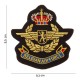 Patch tissus "Belgian airforce", 101 Inc